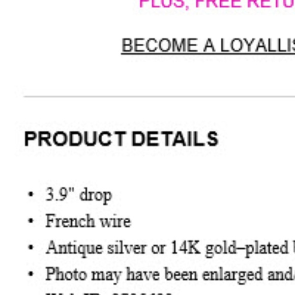 LAST ONE ! Nwt kendra scott gold leandra earrings - Picture 2 of 4